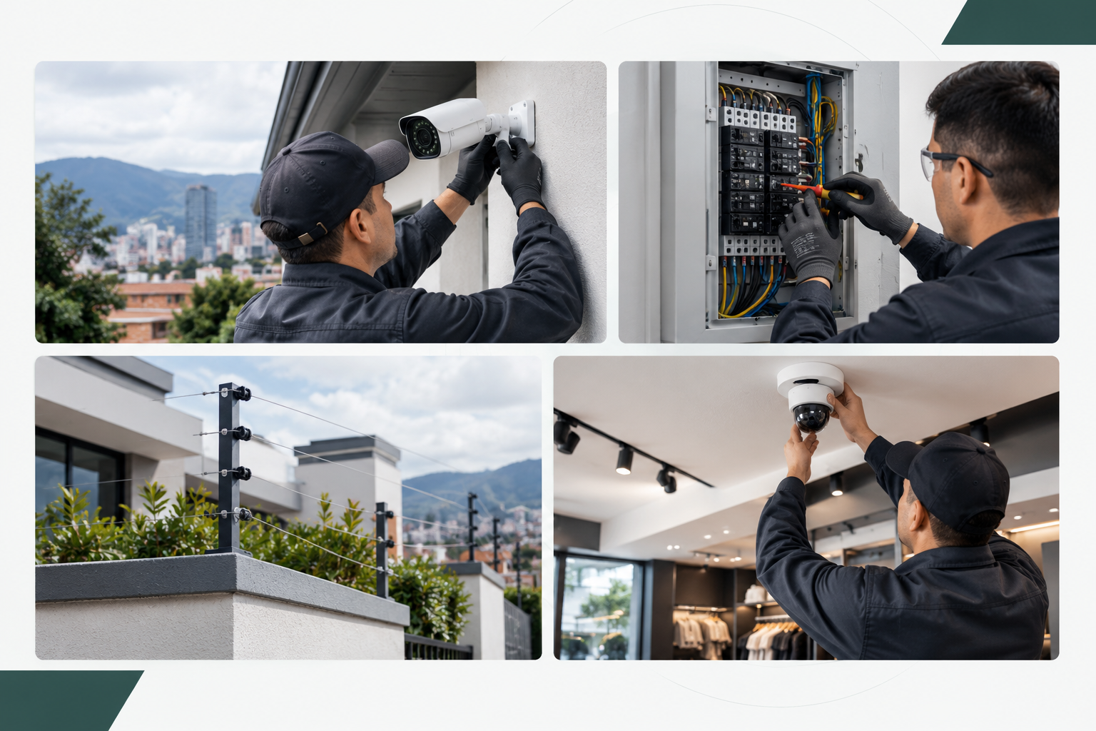 Trabajo en tablero eléctrico