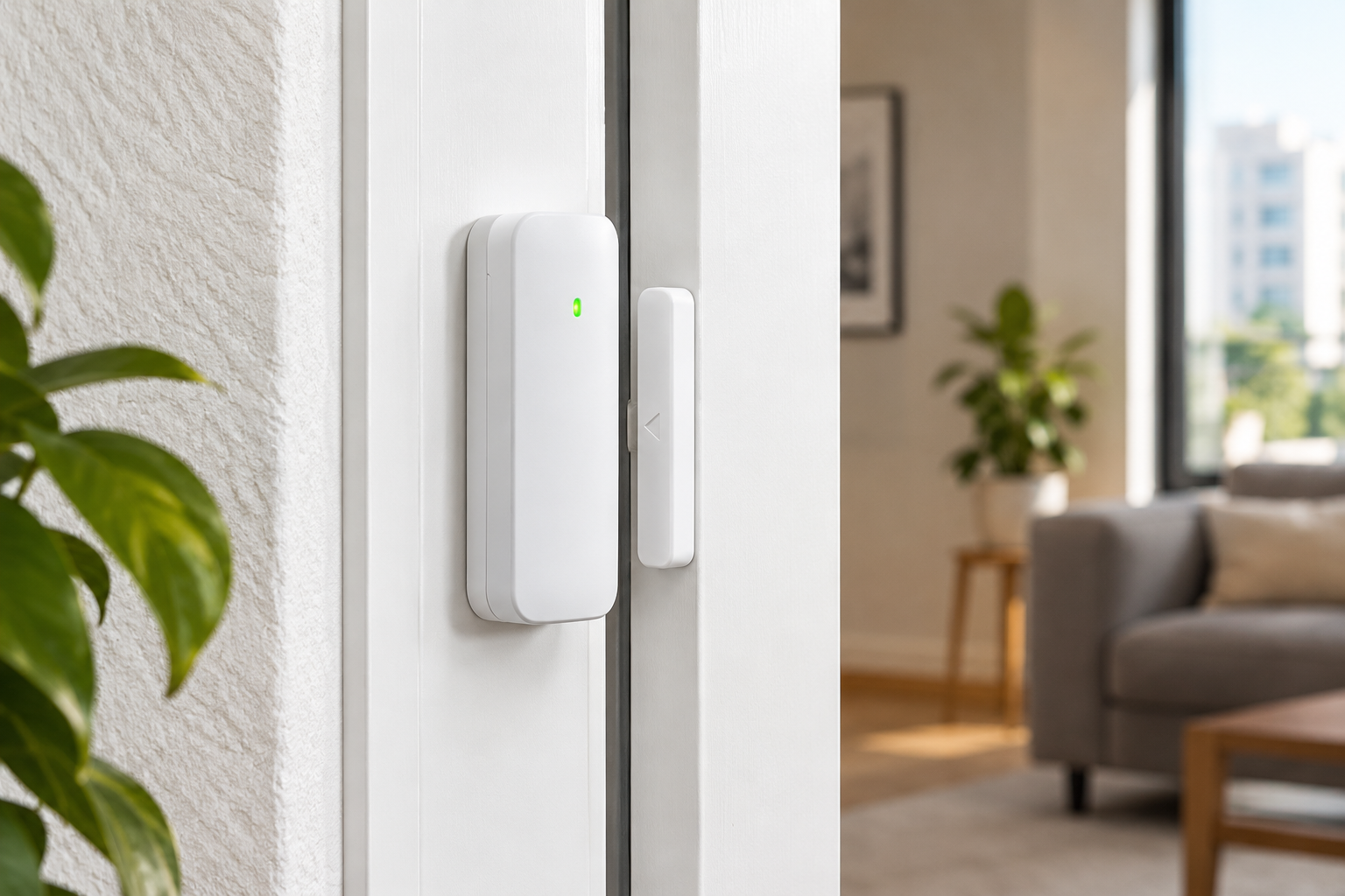 Sensor magnético para puertas y ventanas